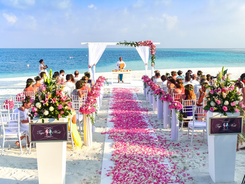Beach ceremony