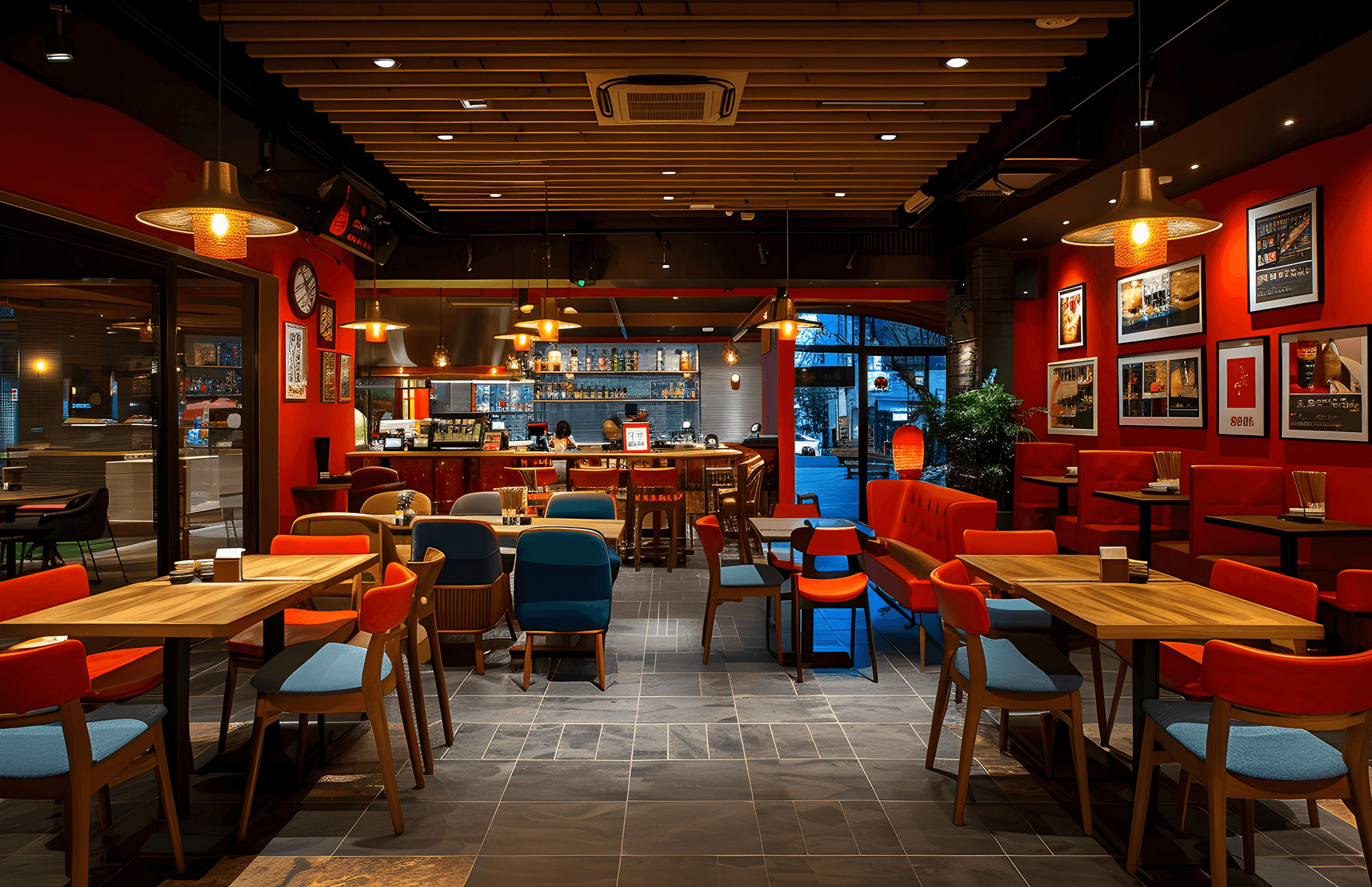 Restaurant interior